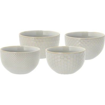 Villa Collection Sada kameninových servírovacích misek Elstra Light blue 12,8 x 7,6 cm 4 ks
