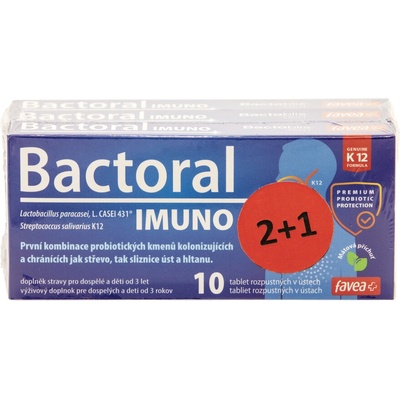 Favea Bactoral Imuno 2 + 1 10 tablet