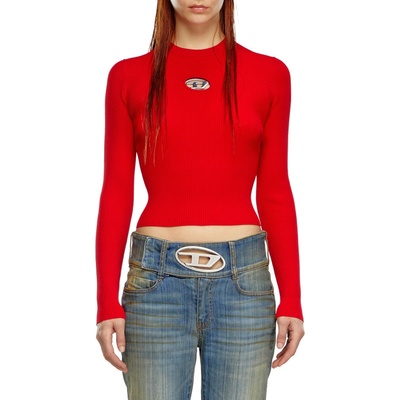 Diesel M-VALARI KNITWEAR červená