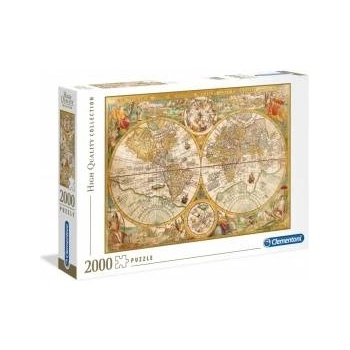Clementoni Ancient Map puzzle 2000pcs