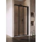 RAVAK Supernova - Душ врата от три части ASDP3-80, 77-81 cm, черен профил/прозрачно стъкло 00V403R2Z1 (00V403R2Z1)