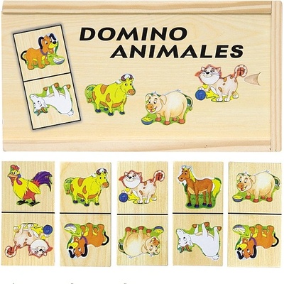 Woodyland Woody - Дървено домино Домашни животни