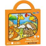 RAYA TOYS Магнитен пъзел Парк с животни 40 части (xhm-5508a)