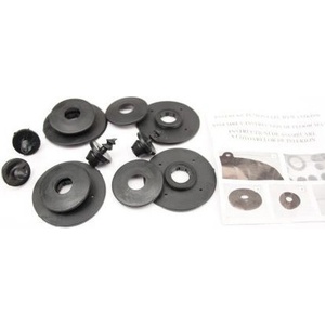  Гумени стелки за Golf 4 / VW Bora / Beetle / Jetta / Skoda Octavia 1 (1997-2010) / Seat Leon / Seat Toledo (19