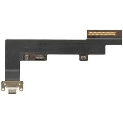 Apple iPad Air (4th Gen 2020) - Nabíjecí Konektor + Flex Kabel 4G Verze (Black), Black
