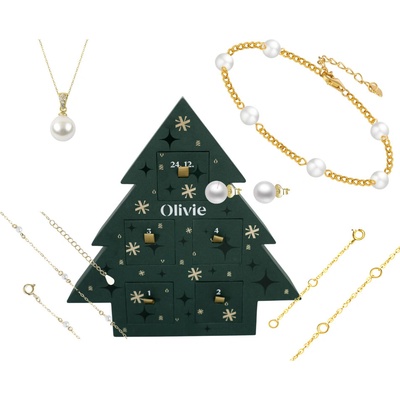 Olivie Adventní kalendář PERLA GOLD 9934