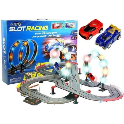 LEANToys Závodní autodráha pro dvě auta C3009-uniw