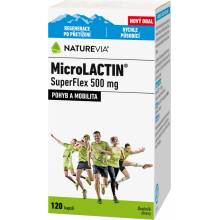 NatureVia MicroLACTIN SuperFlex 500mg 120 kapslí