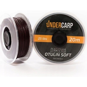 UnderCarp Náväzcová Šnúra OTULIN SOFT 20m/25lb Hnedá