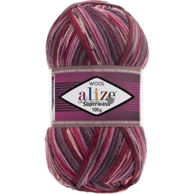 Alize Příze Superwash Comfort - 2698 vínová