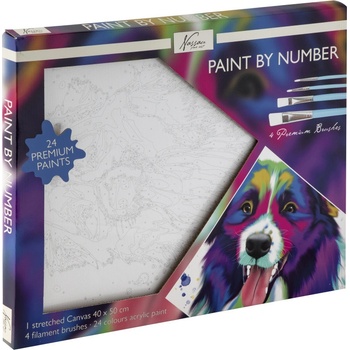 Grafix Malování podle čísel Pejsek