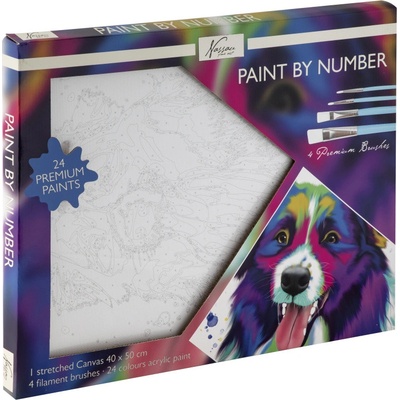 Grafix Malování podle čísel Pejsek