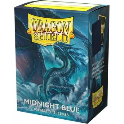Dragon Shield obaly Protector Matte Midnight Blue 100 ks