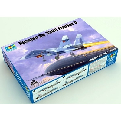 Trumpeter Sukhoy Su-33 UB Flanker D 1:72