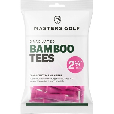 Masters Golf Bamboo Graduated Tees 2 1/4 20ks růžová – Hledejceny.cz