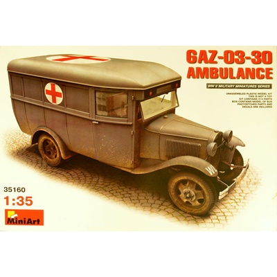 MiniArt GAZ-03-30 Ambulance 1:35