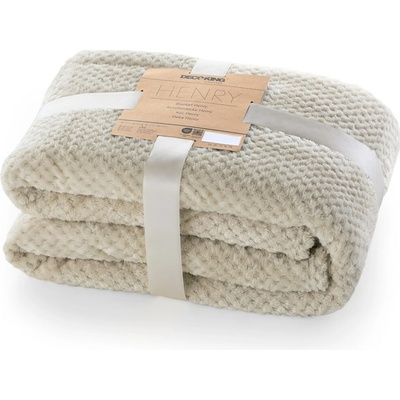 DecoKing Deka z mikrovlákna Henry CAPPUCCINO 150x200