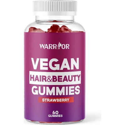 Warrior Hair & Beauty Gummies 60 gummies