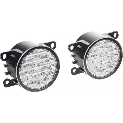 LED světla pro denní svícení, kulatá 90mm, ECE – Hledejceny.cz