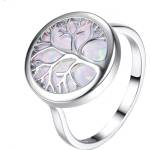 Silenti Jewelry Сребърен пръстен "Магия" - 9 - 59.5мм (19.1мм диам. )