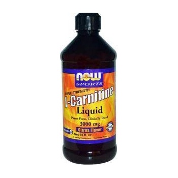 NOW Л-Карнитин течен 465 мл. - L-Carnitine Liquid Citrus 3000мг. - NOW FOODS, NF0064