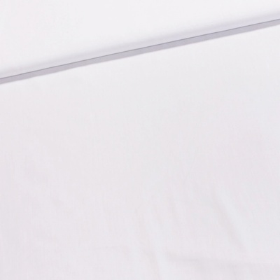 Bavlněný satén SARAH UNI bílý krojový, jemný česaný, š.140cm (látka v metráži)