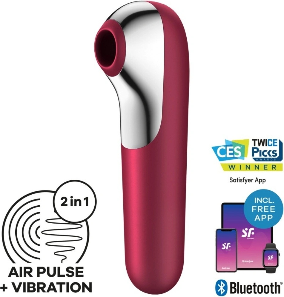 Satisfyer Dual Love red