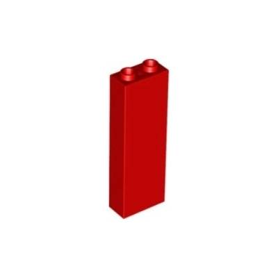 LEGO® 2454 STĹPIK, PILIER 1X2 ČERVENÝ
