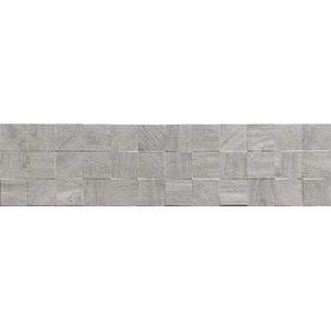 Mexen Riga Lyon Grey плочка от полиран гранитогрес, дървоподобна настенка 120 x 30 (TL713-120-030-54)