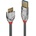 Lindy Кабел Lindy, от USB-A(м) към USB Micro-B(м), 1m, сив (36657)