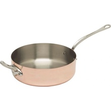 Mauviel Měděná pánev na soté s nerezovou rukojetí, M'Héritage 150 S, 28 cm / 5,7 l 611128