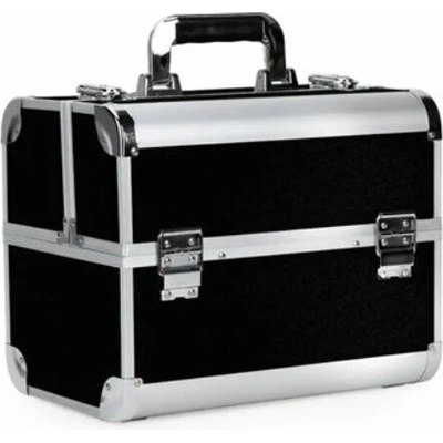 Aptel Kosmetický kufřík 35x25x31cm stříbrno-černý CA34B – Sleviste.cz