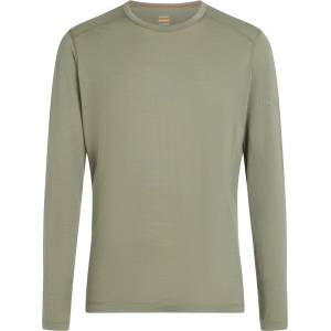 Icebreaker Мъжко мериносово термобельо Icebreaker 200 Oasis L/S Crewe Merino base layer - Lichen (015-0858-4413)