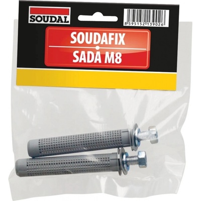 Soudal SOUDAFIX sada sítko+svorník M8 2ks – Zboží Mobilmania