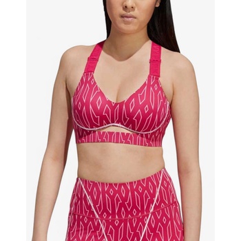 Adidas x Ivy Park Medium Support Cut Out Bra Pink
