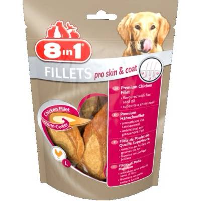 8in1 8in1 Fillets Pro Skin & Coat S - филенца за хубава козина 80 гр