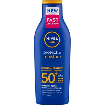 Nivea слънцезащитен и хидратиращ лосион SPF 50+