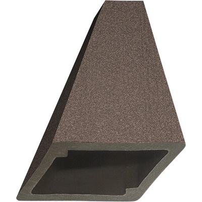 Plotovka WPC Terafest Rhombus Smooth Nebroušený Mahagon 94(70)x41mm