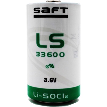 Saft Литиево тионил хлоридна батерия SAFT LSH20, LS33600 3, 6V R20 17Ah STD -с пъпка- (SAFT-BL-LS33600)