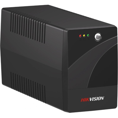 Hikvision Непрекъсваемо токозахранващо устройство UPS Hikvision DS-UPS1000-R, Off-line, 1000VA, 600W, Shuko (DS-UPS1000-R)