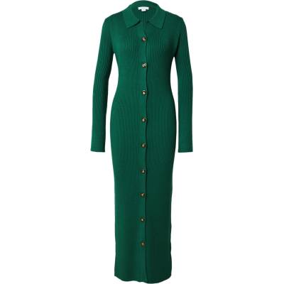 Warehouse Плетена рокля зелено, размер M
