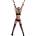Ouch! Over the Door Bondage Cross Black