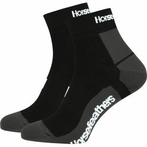 Horsefeathers Технически функционални чорапи Cadence - black Horsefeathers | Cheren | МЪЖЕ | 5 - 7