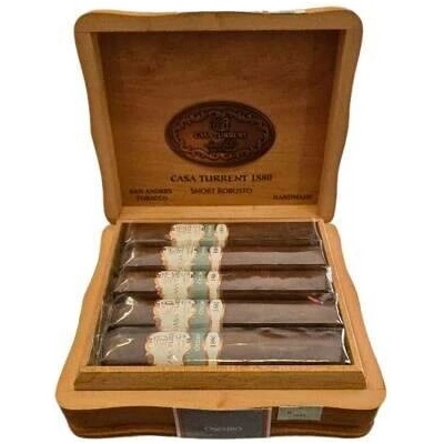 Doutníky Casa Turrent 1880 Oscuro Short Robusto 10 ks