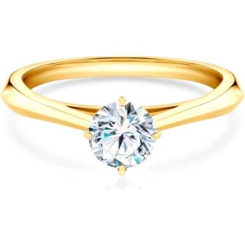SAVICKI Годежен пръстен The Light: злато, лабораторен диамант
