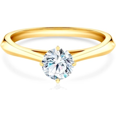 SAVICKI Годежен пръстен The Light: злато, лабораторен диамант