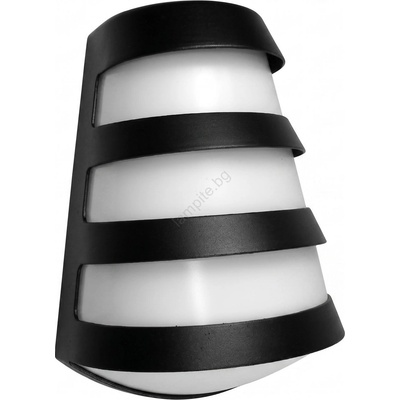 BOWI Външно стенно led осветително тяло hagenal led/10w/230v ip54 черно (bw0437)