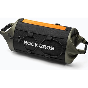 ROCKBROS Чанта за кормило на велосипед Rockbros 30110045001 Bike Front Bag black/green/orange