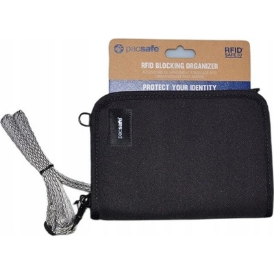 Pacsafe peneženka RFIDsafe V150 Black