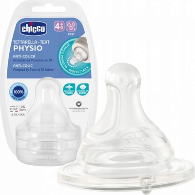Chicco dudlík na láhev Perfect 5/Well Being fyziologický rychlý průtok 2 ks V001517